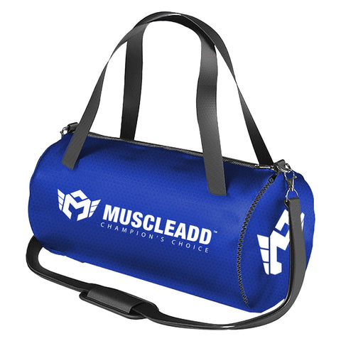 Muscle Add Bag With Shoe Compartment-Blue
