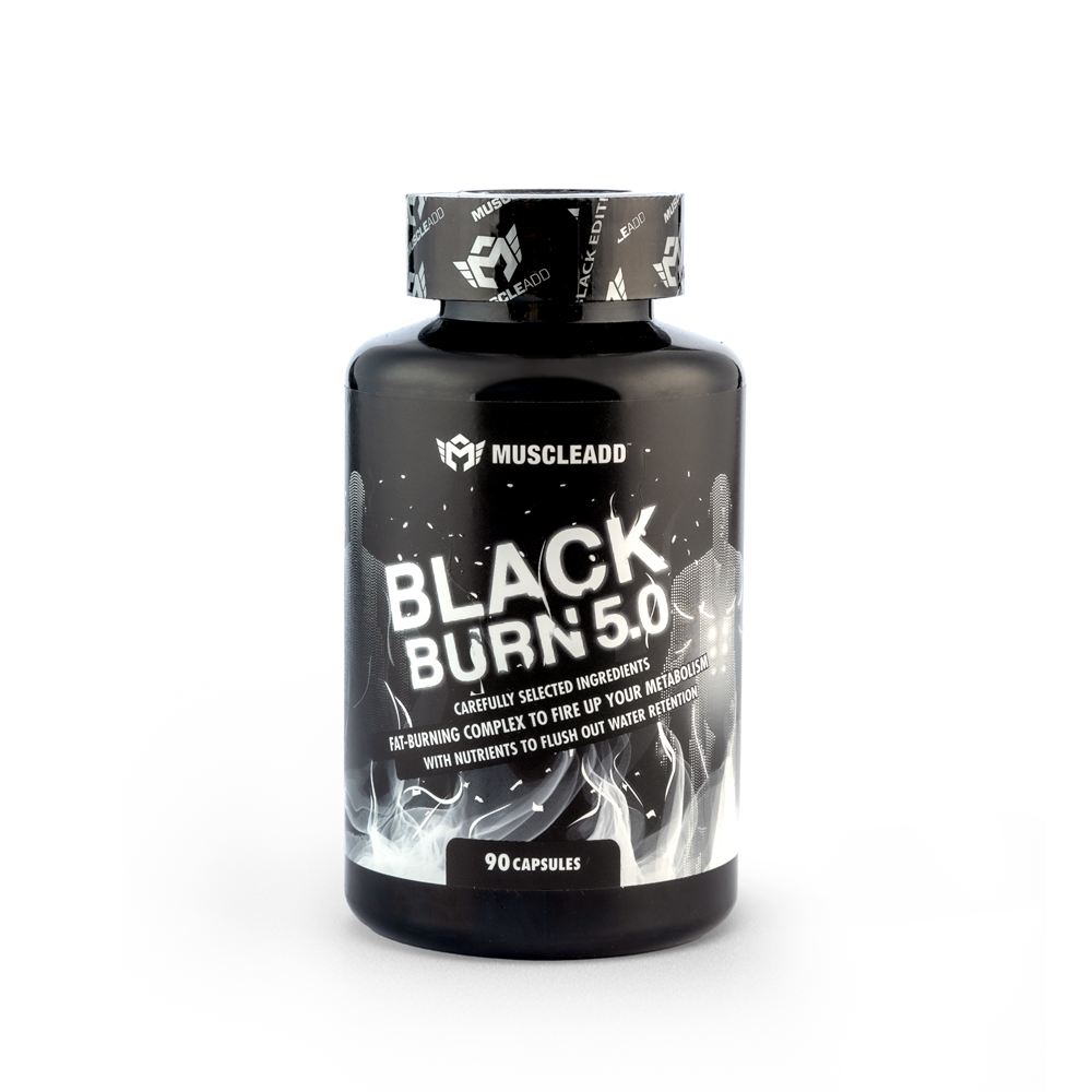 Black Burn 5.0 - 30Serv - 90Capsules – Muscle Add