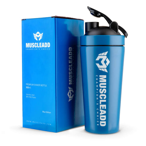 Stainless steel Shaker-900ML-Blue Edition