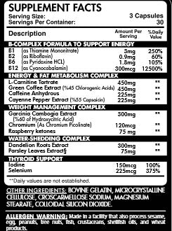 Black Burn 5.0-30Serv-90Capsules