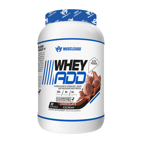 Whey Add-30Serv.-1050G.-Chocolate Ice cream Bundle