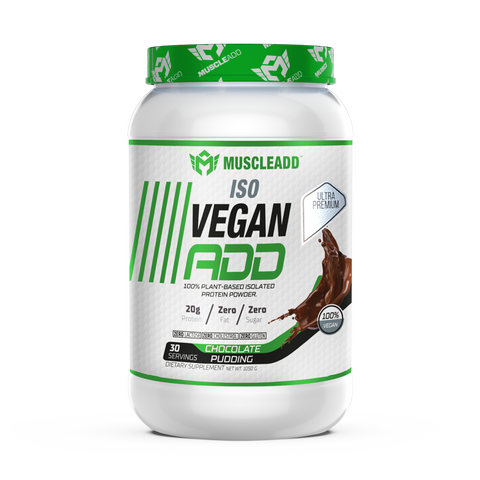 Iso Vegan Add-30Serv.-1050G.-Chocolate Pudding